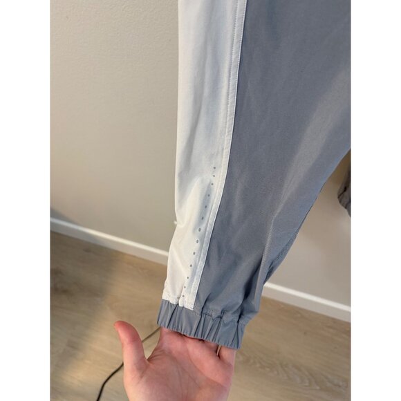 Lululemon Adapted State High-Rise Colorblock Grey White Ankle Pants Joggers 2 - Picture 7 of 14